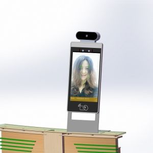 SIBO POE Android Monitor With Face Recognition & Temperature Test For Pass