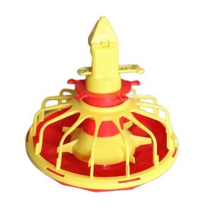 Chicken Coop Pvc Pipe Feeder Pan Feeder Poultry Green Yellow