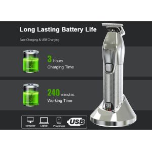 Waterproof Hair Cutting Trimmer Machine 10W With Low Noise T Blade