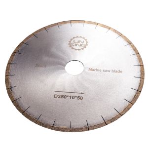 Metal Powder Raw Material D400mm Segmented Diamond Saw Blades for Marble Cutting
