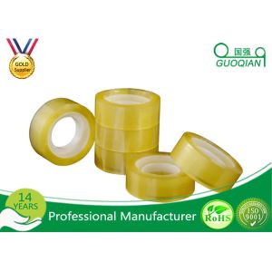 BOPP Acrylic Transparent Fragile Packing Tape , Custom Packaging Tape Light