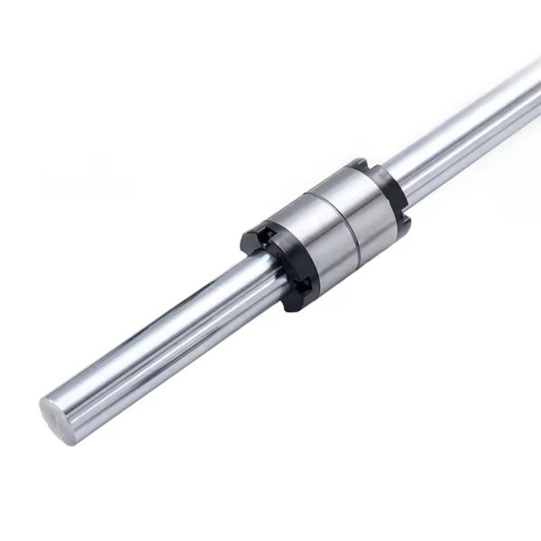 Hollow ball spline cross-section detail