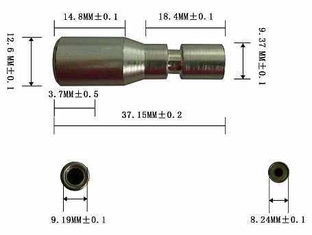 Stainless Steel Cable End Fittings Conduit Cap VLD Grooved