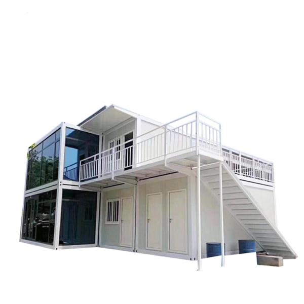 Professional Design Duplex 20 Wendy Prefab Flat Container House with Customized