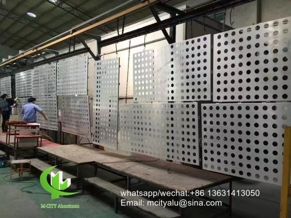 metal hollow Aluminum laser cut wall panel sheet for ceilingdecoration perforated screen panel