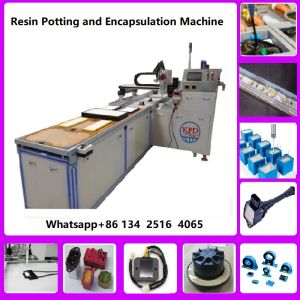 Auto PU Adhesive Epoxy Resin Potting Machine Ab Glue Dispenser Two Component