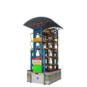 12 Parking Spaces Vertical Revolving Parking Lot For Smooth Parking Experience