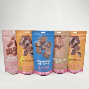 Wholesale Top Quality Custom Logo Printed Advanced Laminating Stand Up Zipper Bags for Snack Bag Packaging from china suppliers