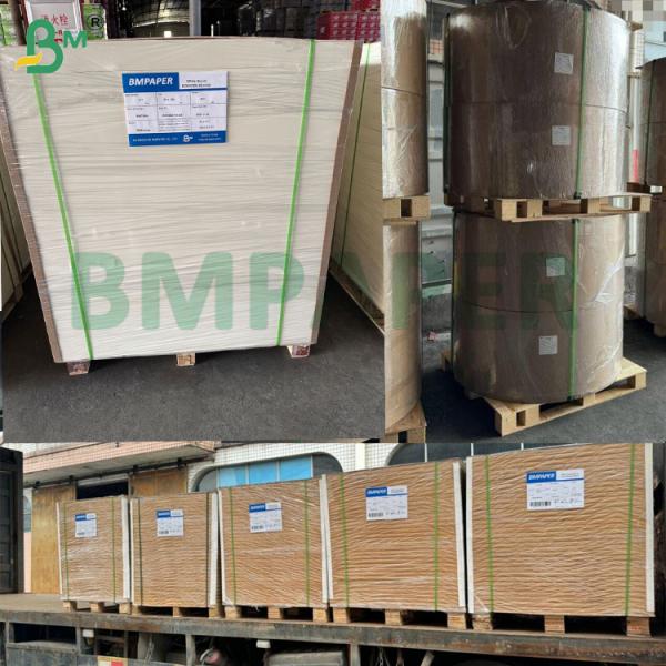  45g 40cm White Smooth Machine Glazed Kraft Paper In Roll