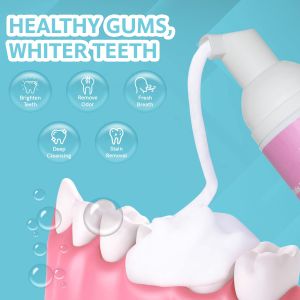 30ml Foam Teeth Whitening Toothpaste Deep Cleansing For Kids And Adults