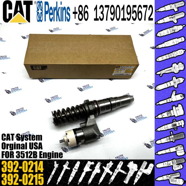 Fuel Injectors 386-1766 20R-1275 392-0214 For Cater-pillar 3861766 3508B/3512B/3516B Engine