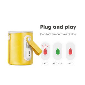 5V 2A Breast Milk Bottle Warmer Thermostat Portable Bottle Warmer For Formula