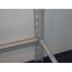 Factory / Warehouse Steel Shelving With Electrostatic Spray 1200 * 400 * 2000mm