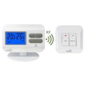 NTC Sensor Omron Relay Wireless RF Gas Boiler Thermostat