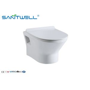 Wholesale Ceramic Wall Mounted WC two piece toilet with australian standard from china suppliers