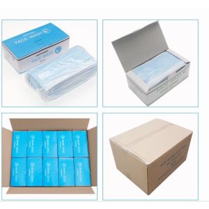 Adjustable 3 Ply Surgical Mask Cosy Anti Virus Pollution With OEM ODM Service