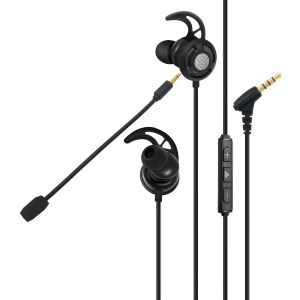 Dual Microphone 32Ohm 110dB In Ear Gaming Earphones
