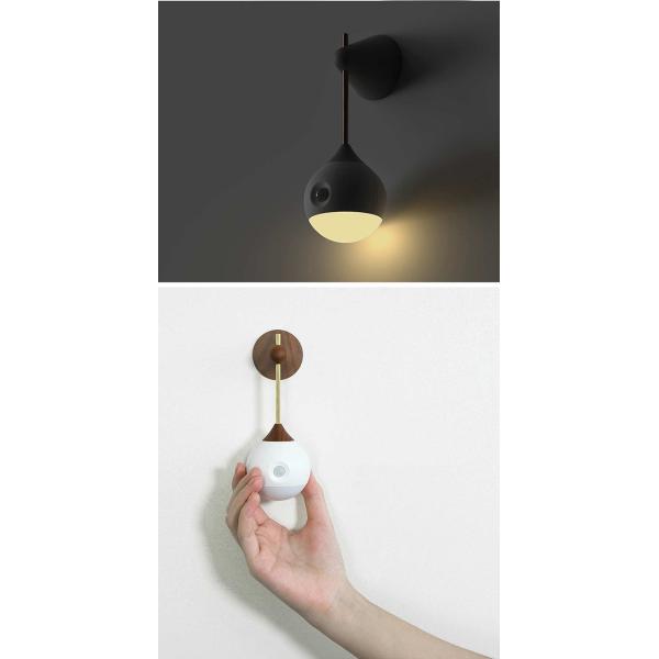 Wall Mount 500mAH 15Lm USB Rechargeable Motion Sensor Light
