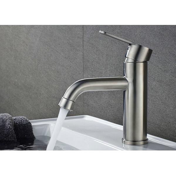Durable ROVATE Waterfall Bathroom Faucet , Bathroom Sink Taps Under Counter