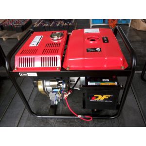 2KW Red Portable Silent Power Generators With Electric Start And Hand Start