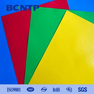 Inflatable PVC Tarpaulin Flame Retardant Woven 0.45mm high strength