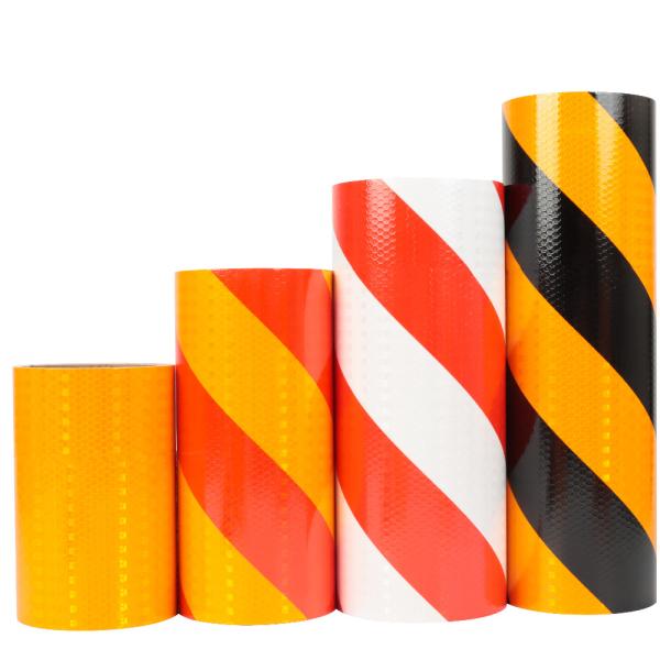 Customized Reflective Safety Mark Tape Sticker Crystal Lattice Reflective Film