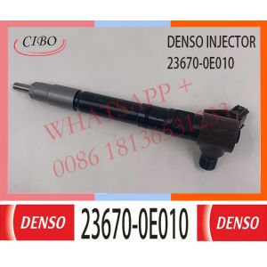 Wholesale 23670-0E010 Diesel Common Rail Fuel Injector 295700-0550 For Toyota Hilux 2.8L 1GD from china suppliers