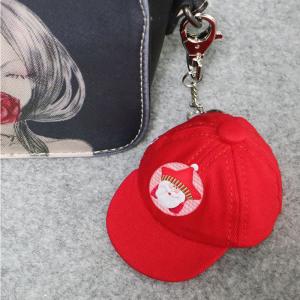Wholesale Christmas Decorating Embroidery Keychain/key Tag /key Fob,Embroidered Fabric Key Chain,Baseball Cap Keyring from china suppliers