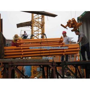 TC5013 Topkit Tower Crane Fixed with Hammer Head Type 5t Load Parameter