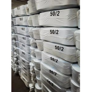 Raw White Sustainable Recycled Sewing Thread 60S/3 With GRS Certificate