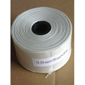 Wholesale 0.13mm White Fiberglass Cloth Insulation Tape For Temperature Insulation from china suppliers