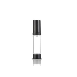 Black Cream Airless Cosmetic Bottles 10 Ml Mini Size Daily Life Use