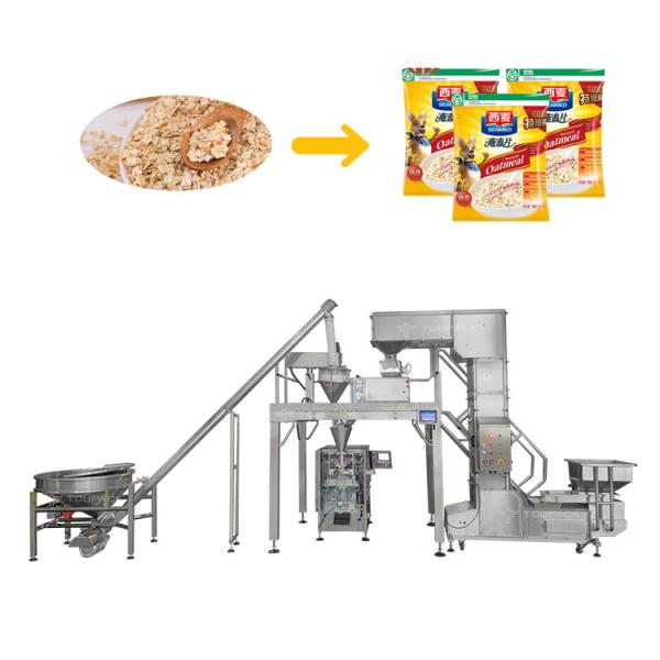 Oatmeal Granules Multihead Weigher Powder Mixing Proportioning Weighing
