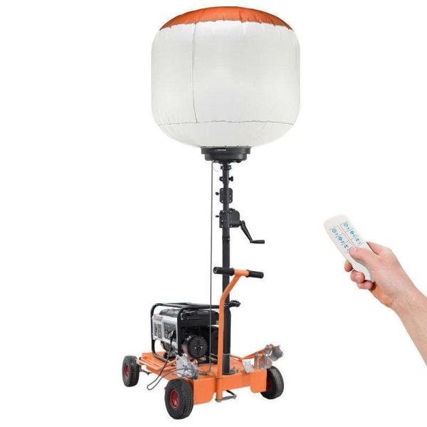 Portable LED Balloon Light with 360° Beam Angle 50000 Hours Lifespan and 5000K
