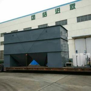 SS304 Automatic Valveless Gravity Filter , Square Wastewater Treatment Device