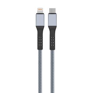 Fast Charging CC60W / CL27W Braided Charging Cable Type C To Type C / Lightning