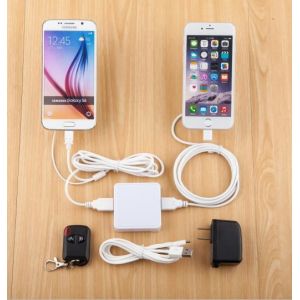 COMER anti-theft cable locking stands security smart phone retail display