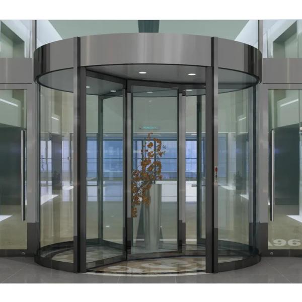 Secure Programmable Spinning Access Automatic Revolving Door With Biometric