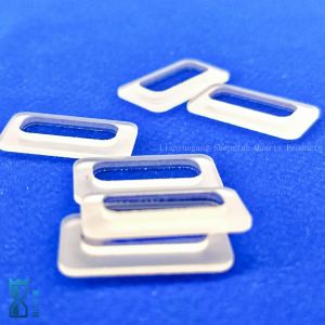 Customized Quartz Plate Step Sheet With High Precision And Punching Processing