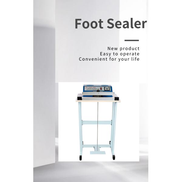 ZEQUAN FR500 Iron Body Foot Pedal Sealing Machine 500mm Sealing Length for Plastic Bag