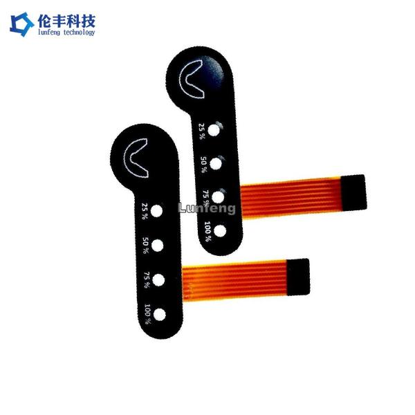 Quality Fpc Circuit Led Membrane Switch , Matte Surface Membrane Switch Keypad for sale