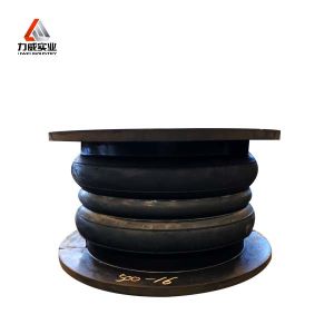 Wholesale Excellent Resistance To Corrosion And Aging Double Sphere Flexible Rubber Joint With Flanged Ends And Product Drawings Offer For Process Industry from china suppliers