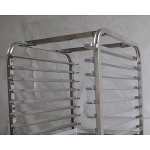 Customized 20layer 1.8m SGS Stainless Steel Rack Trolley