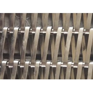 20ft Complicated Stainless Steel Spiral Wire Mesh For Solar Shading