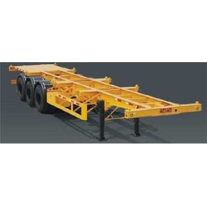 2 Axle Terminal Port Container Skeletal Chassis Truck Semi Trailer With Fuwa /