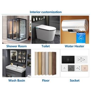 Prefabricated Expansion Container House with Balcony Layout for 3 Bedrooms