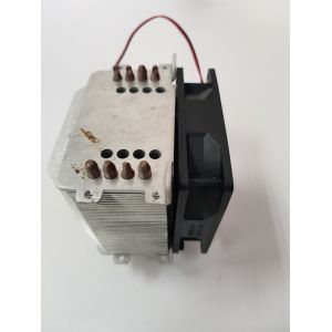 Powder Coating Copper Cpu Heatsink With Fan , OEM ODM Laptop Ssd Heatsink