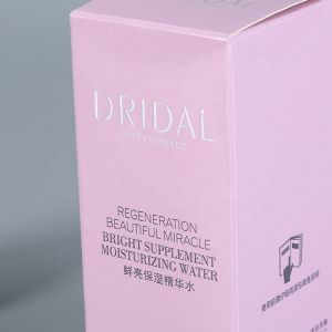 Recycled Comestic white cardboard Paper Box, Foldable Paper Box Packaging, Paper