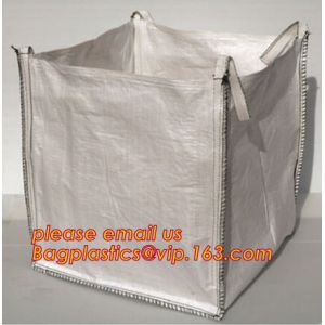 Top open virgin polypropylene woven big jumbo bag for sand cement sludge