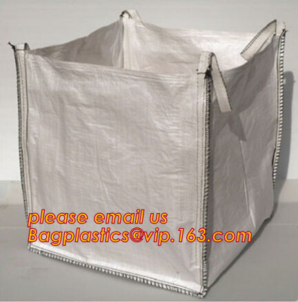 Top open virgin polypropylene woven big jumbo bag for sand cement sludge